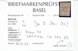 RAYONIII <526> 15RP 20 T9 ULII BL ZWEIKREIS BEFUND