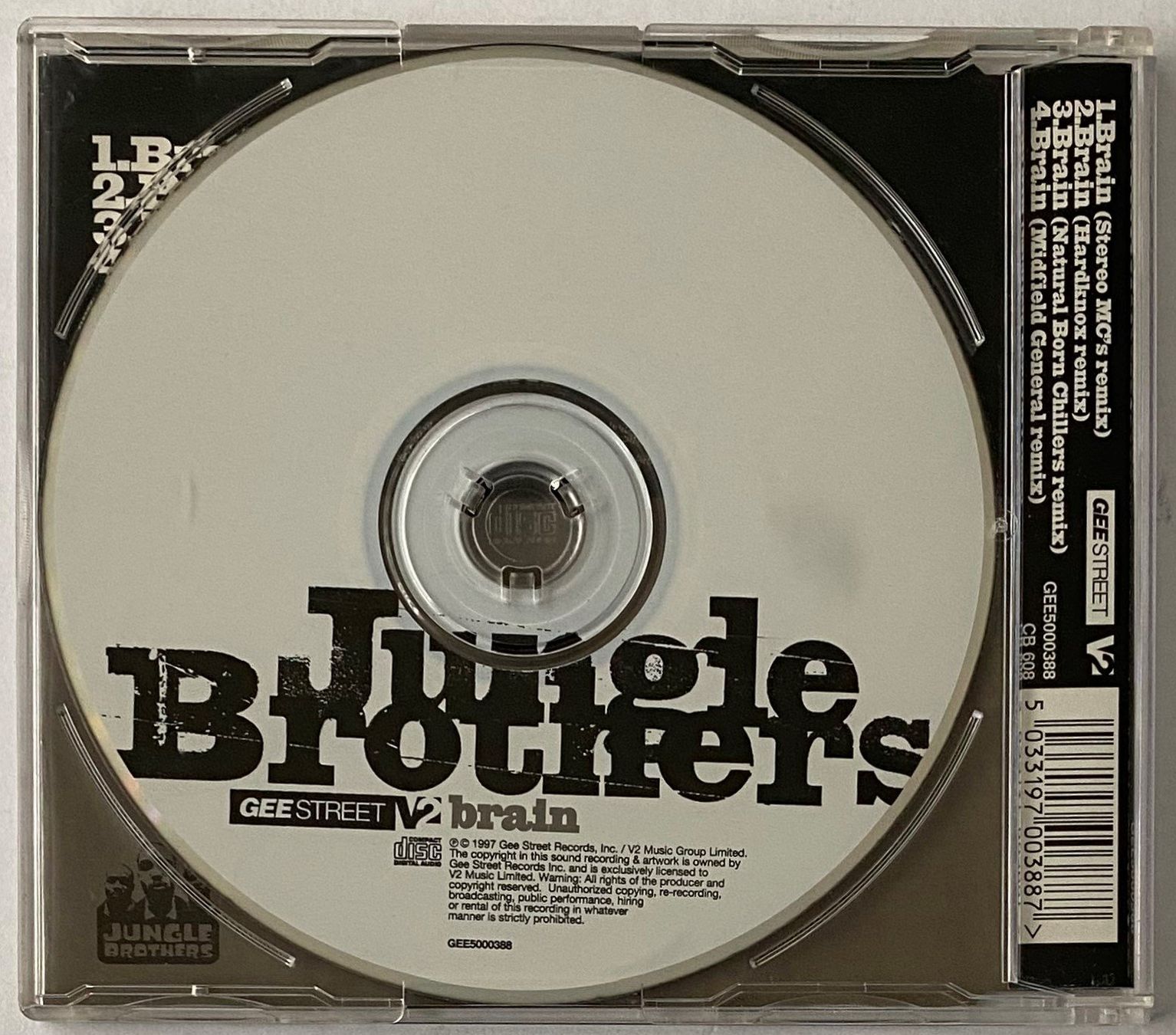 CD: Jungle Brothers, Brain – Usato da Flums venduto da Asquillo 1