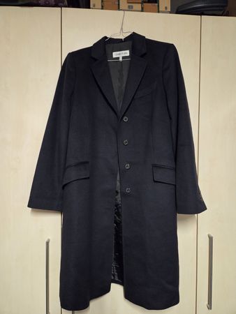 Cerruti 1881 Mantel schwarz Grösse 40