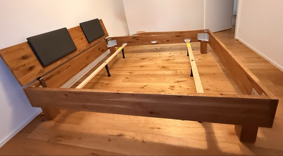 Betten: Bett 180/200 Eichen Massiv – Gebraucht aus Luzern von hofmannluzern 1