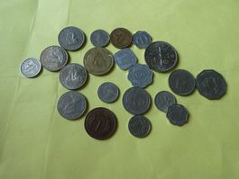 East Caribbean States, Konvolut alte Münzen
