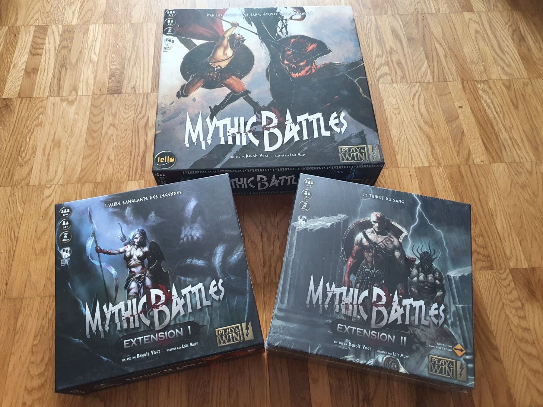 Giochi: Mythic Battles + 2 extensions, neuf – Nuovo (secondo la descrizione) da Puidoux venduto da Svreber