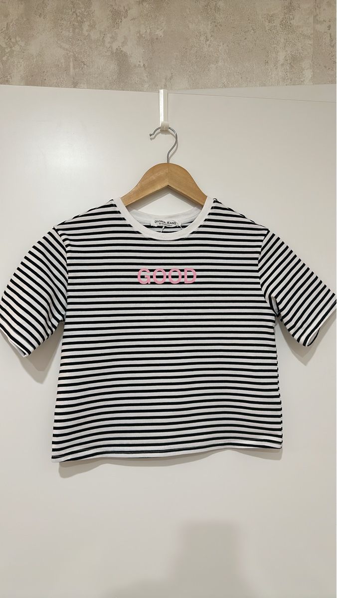 T-shirt: Striped T-Shirt with Pink Letters – Nuovo (secondo la descrizione) da Troinex venduto da mar_5w5y