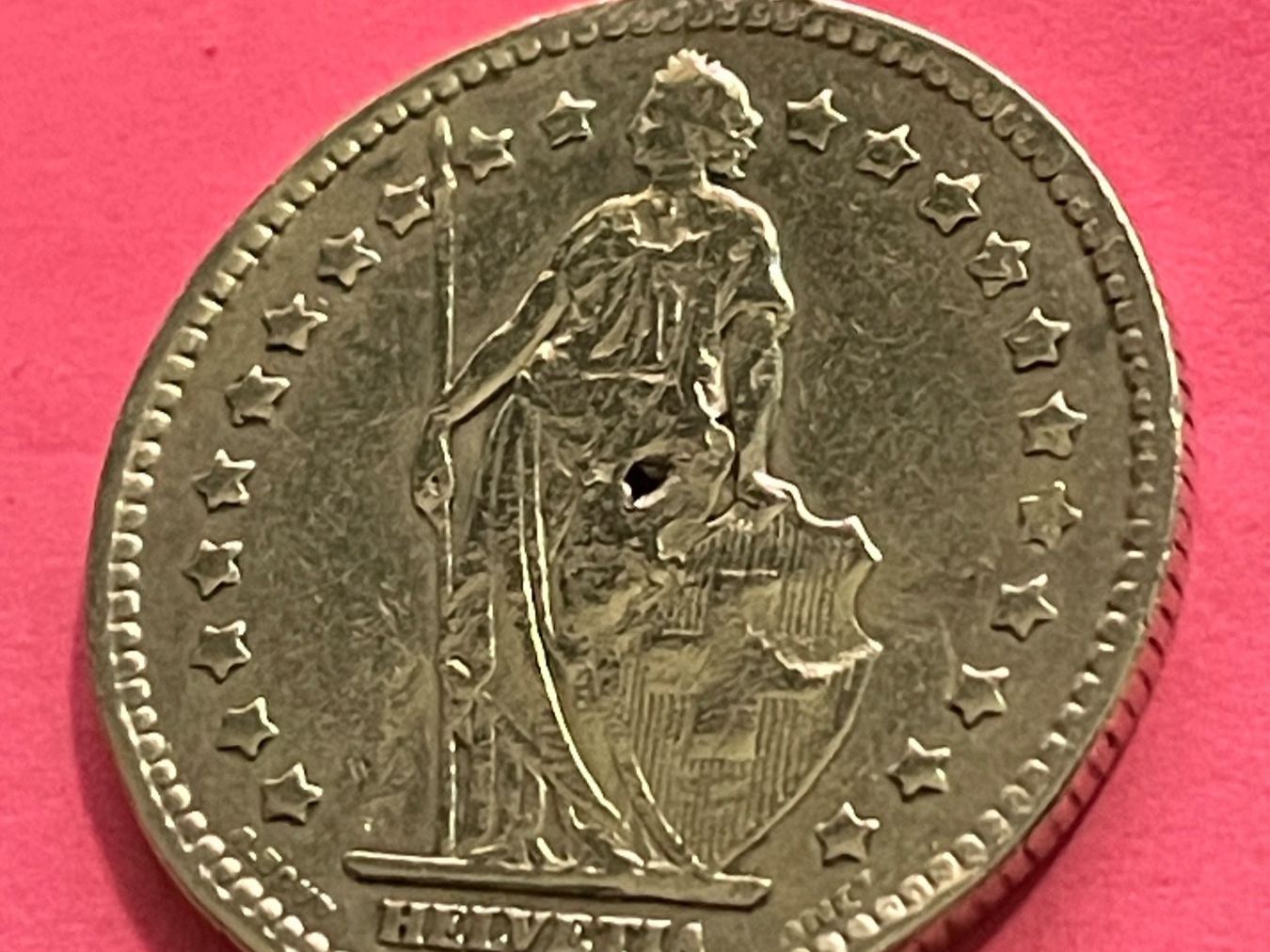 Tutti le monete: Abart 1 Franken 1912 Silber... – Usato da Volketswil venduto da rubin74 4