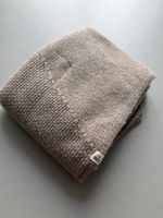 Weiche Matona Cashmere/Wolle Decke taupe 