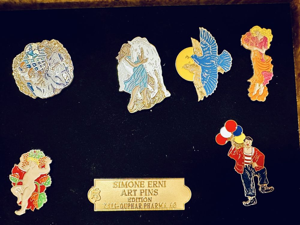 Simone Erni Art Pins – im Originalrahmen (Neu (gemäss Beschreibung)) in ...