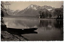 Thun, Aare beim Ausfluss aus Thunersee