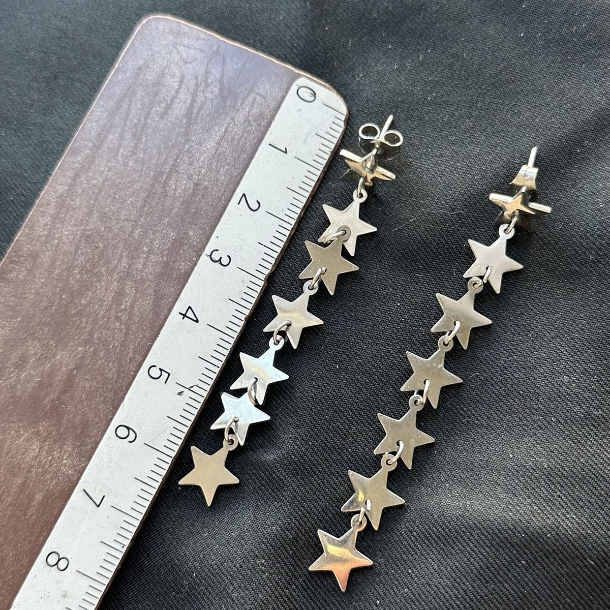 Ohrringe & -stecker: Silberne Edelstahl Stern Ohrstecker – Neu (gemäss Beschreibung) aus Givisiez von dor_xb9k 2