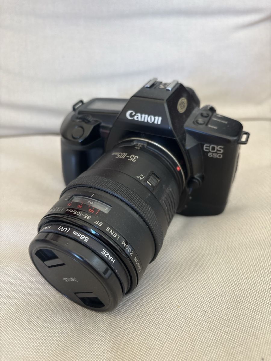 Canon Fotocamera: Canon EOS 650 Spiegelreflexkamera mit 35-105mm Objektiv – Usato da Zürich venduto da jessykw