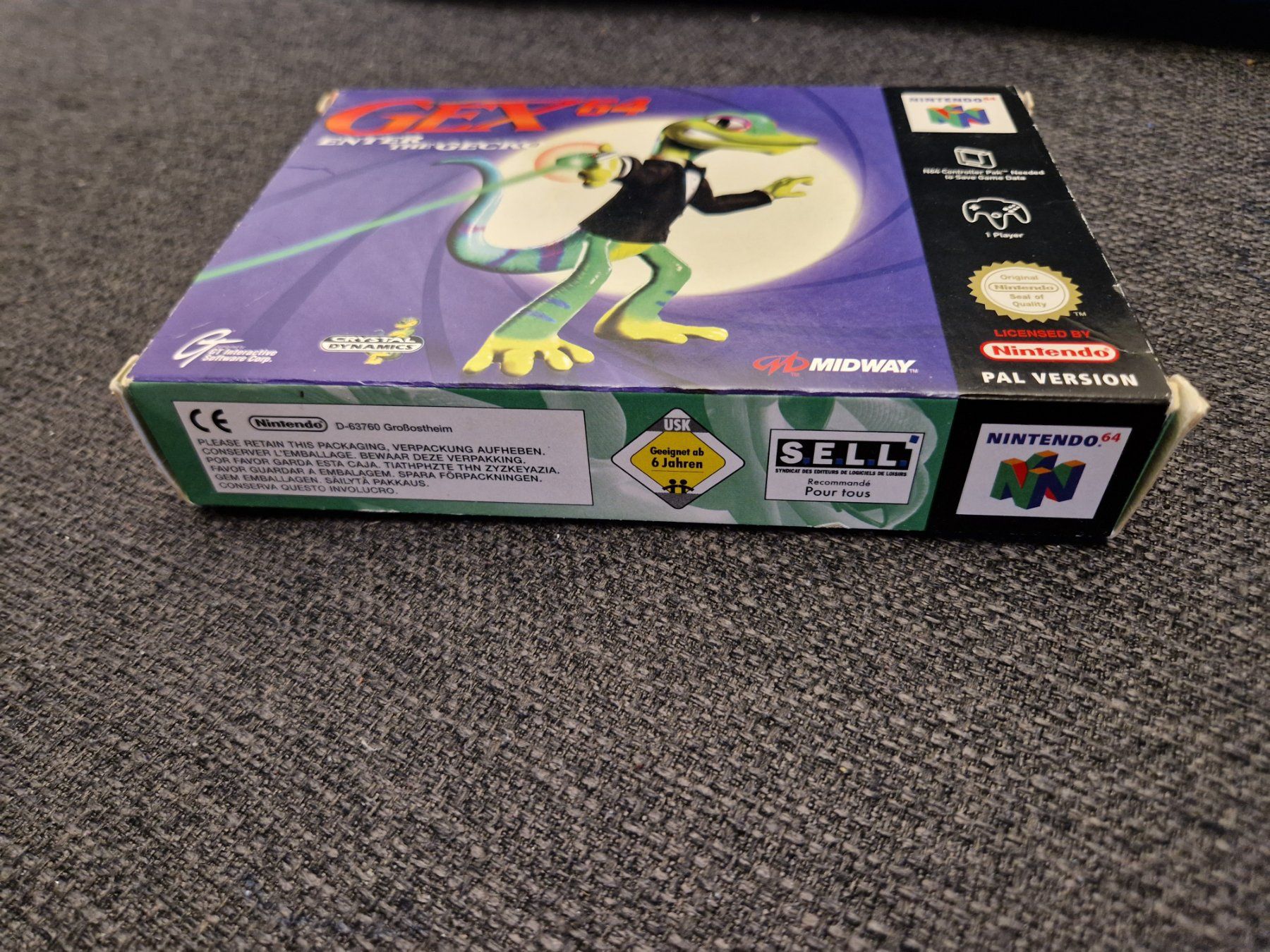 Giochi: Gex 64 Enter the Gecko OVP / N64 – Usato da Rain venduto da Laupia 5
