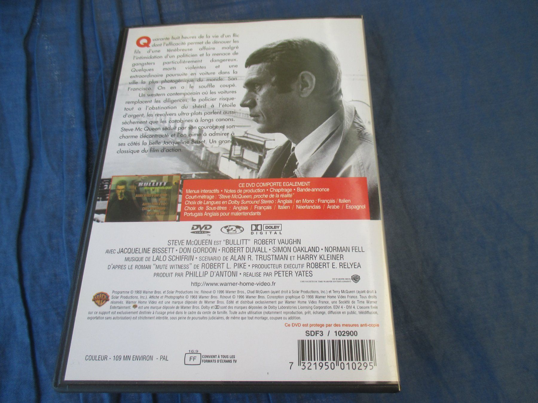 Tutti i DVDs: Bullitt (Steve McQueen) – Usato da Colombier NE venduto da Nevenma 1