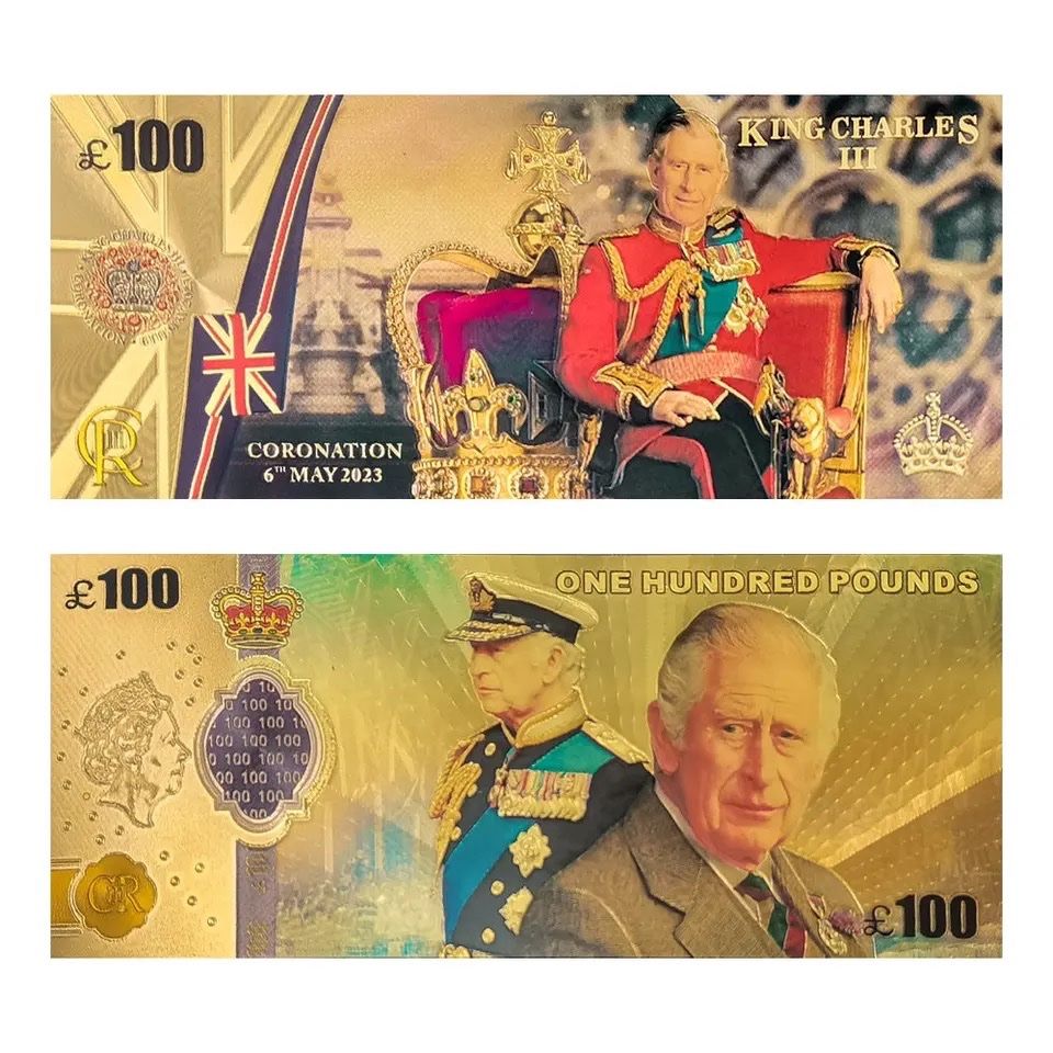 Banconote: King Charles III Sammler-Banknote – Nuovo e nell'imballaggio originale da Thun venduto da tulu_1995
