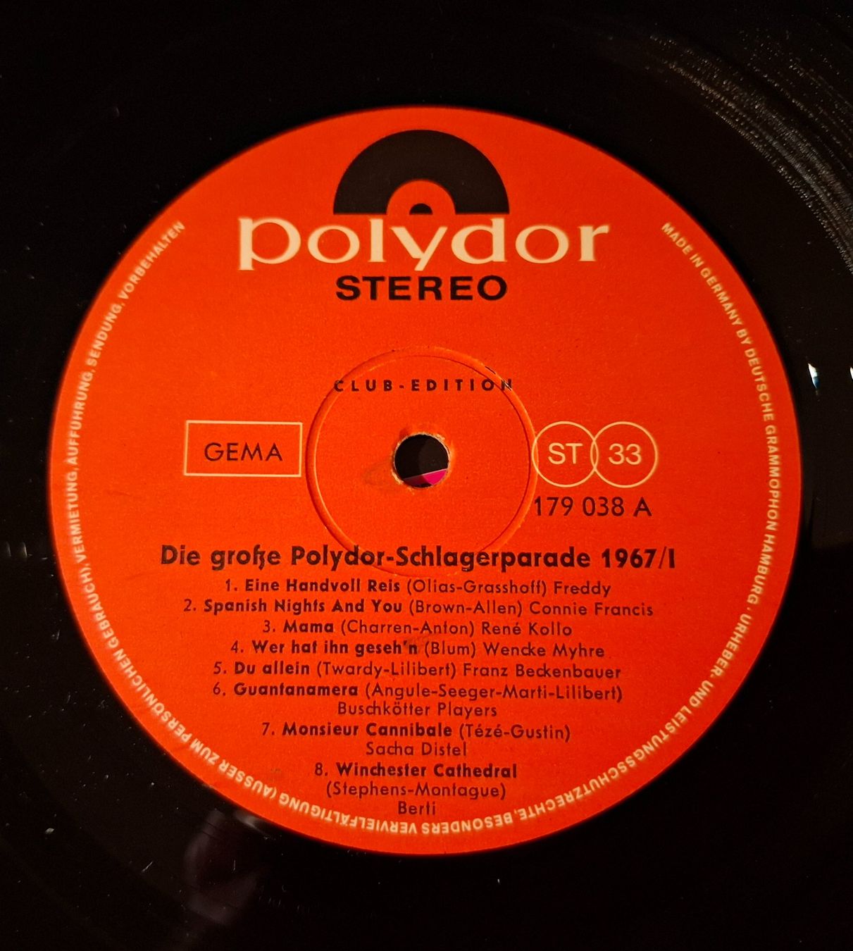 Dischi in vinile: Die grosse Polydor-Schlagerparade '67/I – Usato da Zürich venduto da Loubol 2