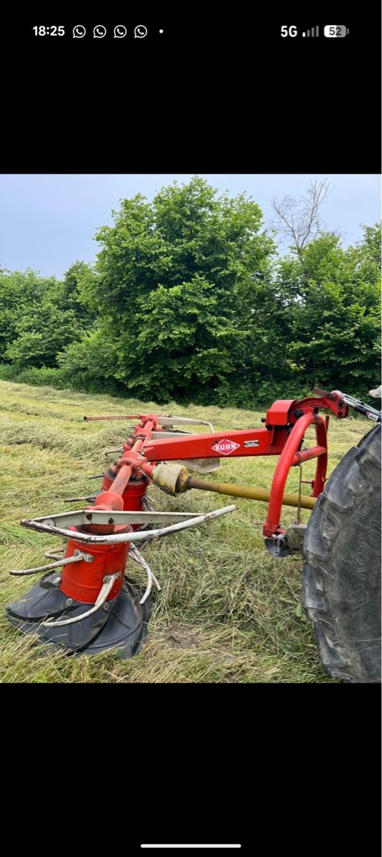 Kuhn Raccolta foraggio grezzo: Schwader Kuhn Flex – Usato da Zihlschlacht venduto da Baum91 1