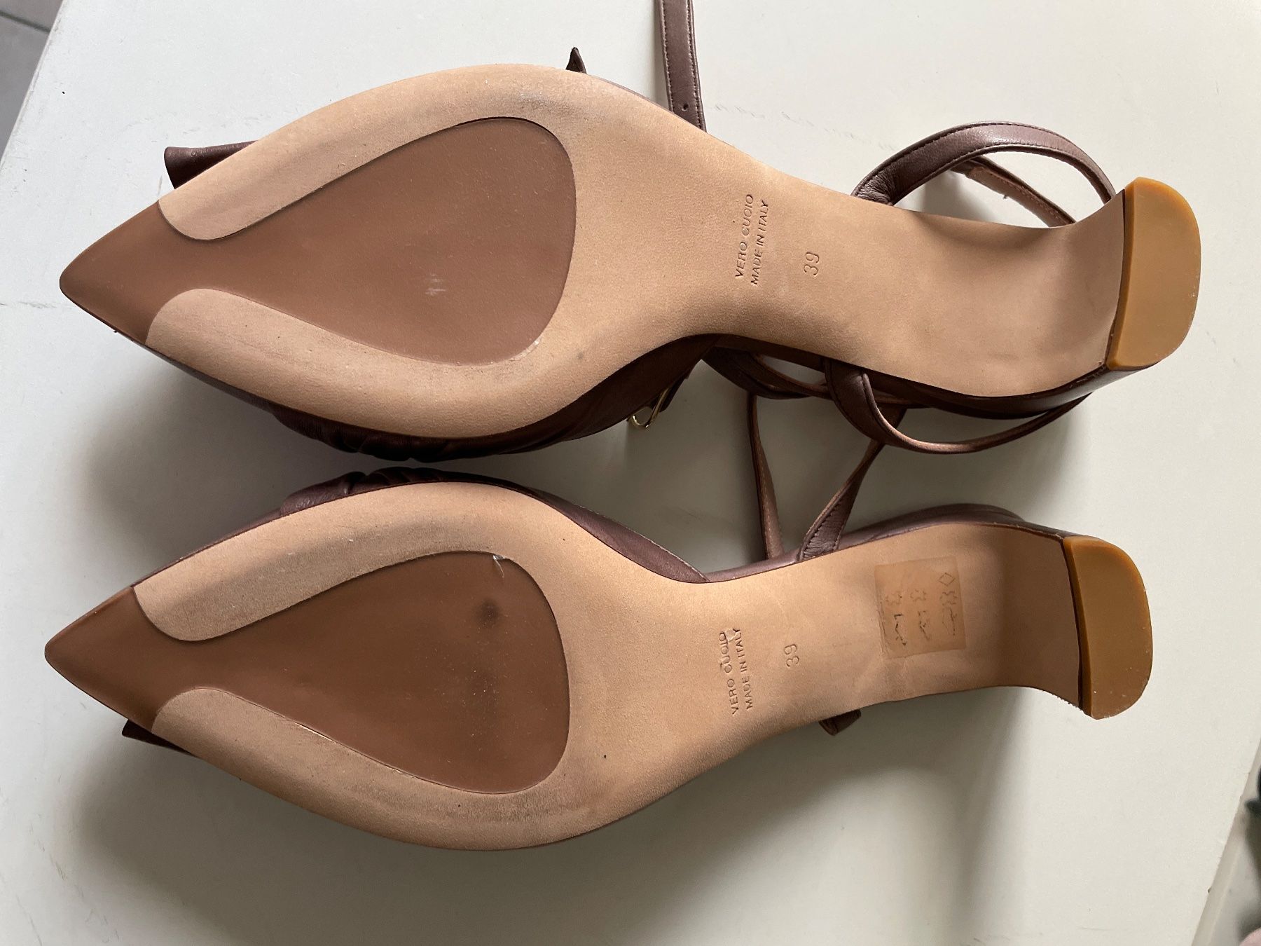 Scarpe da donna: Lorena Paggi Pumps Gr. 39 Leder braun Riemchen – Nuovo (secondo la descrizione) da Birsfelden venduto da Nic21 3