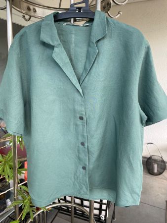 Uniqlo Bluse, Oliv Grün, Grösse M - Neu!