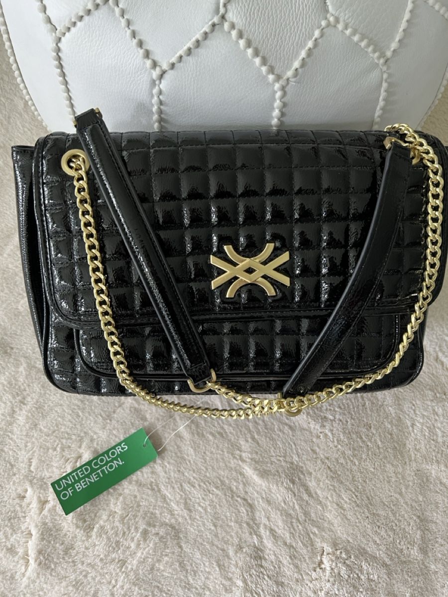 Benetton Borse da donna: Neue Handtasche von Benetton schwarz – Nuovo e nell'imballaggio originale da Pfäffikon ZH venduto da Ruth8