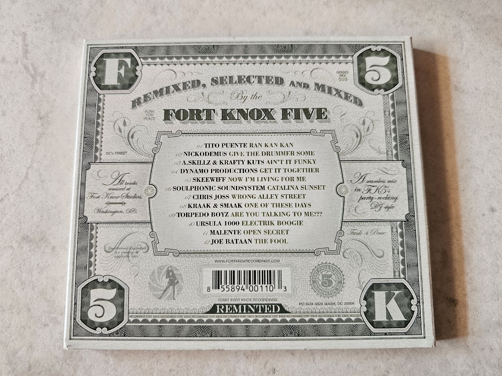 CD: Fort Knox Five  -  Reminted – Usato da Schneisingen venduto da backstore24 1