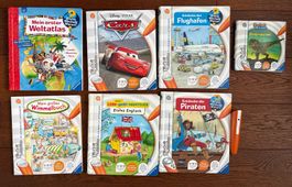 7 TipToi Bücher für Kinder 4-7 Jahre mit TipToi Stift