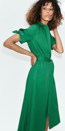 BLUSENKLEID MIT KURZARM Neuwertig