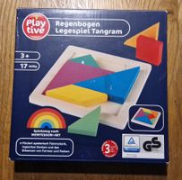 Playtive Regenbogen Tangram Legespiel 17-teilig ab 3 J
