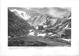 St. Bernhard Originalkupferstich 1780