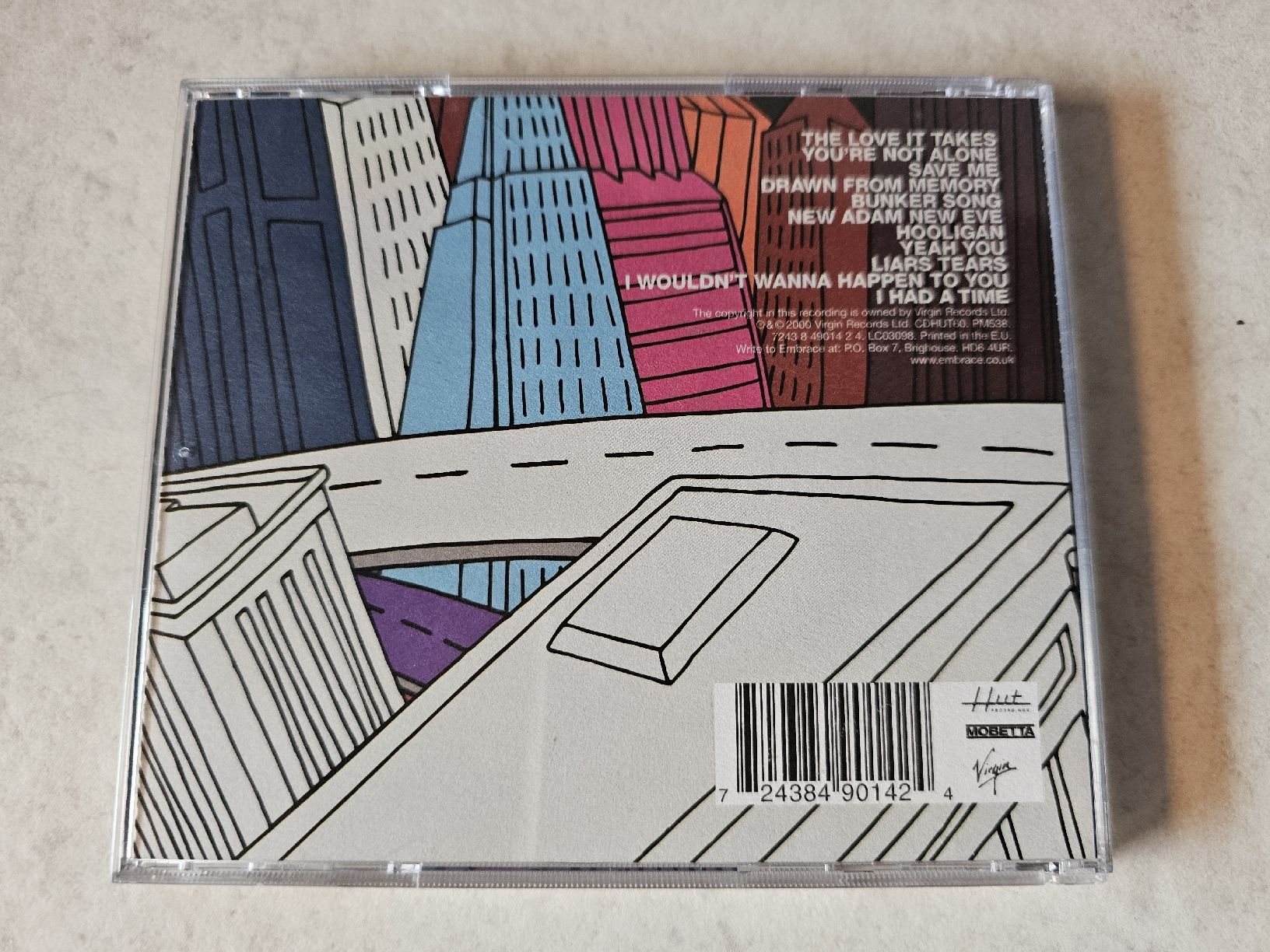 CD: Embrace  -  Drawn From Memory – Usato da Schneisingen venduto da backstore24 1