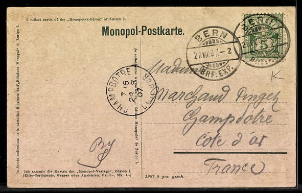 Cartoline postali: AK Interlaken, Station am Thunersee – Usato da Berlin venduto da bartko-reher 1