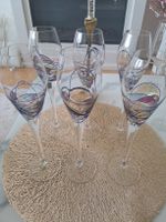 6 Elegante Weingläser