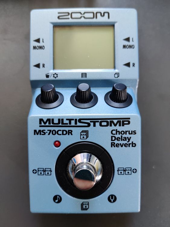 Zoom Multistomp MS70CDR (Chorus, Delay, Reverb) Kaufen auf Ricardo