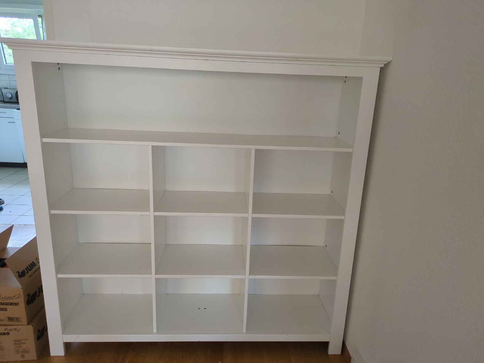 Pfister Scaffali: White Bookcase 12 compartments good condition – Usato da Uitikon Waldegg venduto da reb_b5wb