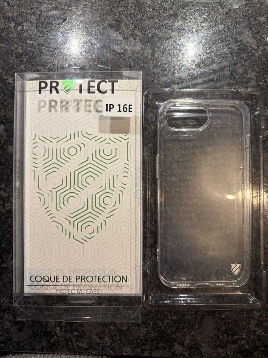Apple Coques & Protection écran: Coque iPhone 16e transparente neuf  – Neuf avec emballage d'origine à Yverdon-les-Bains par ame_7f2x 1