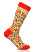 BUNTE DESIGN SOCKEN-Pizza- My True Love (Small 36-40)