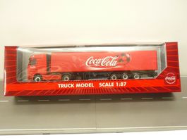 COCA COLA LKW 1:87 NEU UND OVP " EINMALIGE SONDER SERIE "