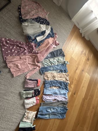 XXL - Kinderkleiderpaket 122/128 Frühling/ Sommer