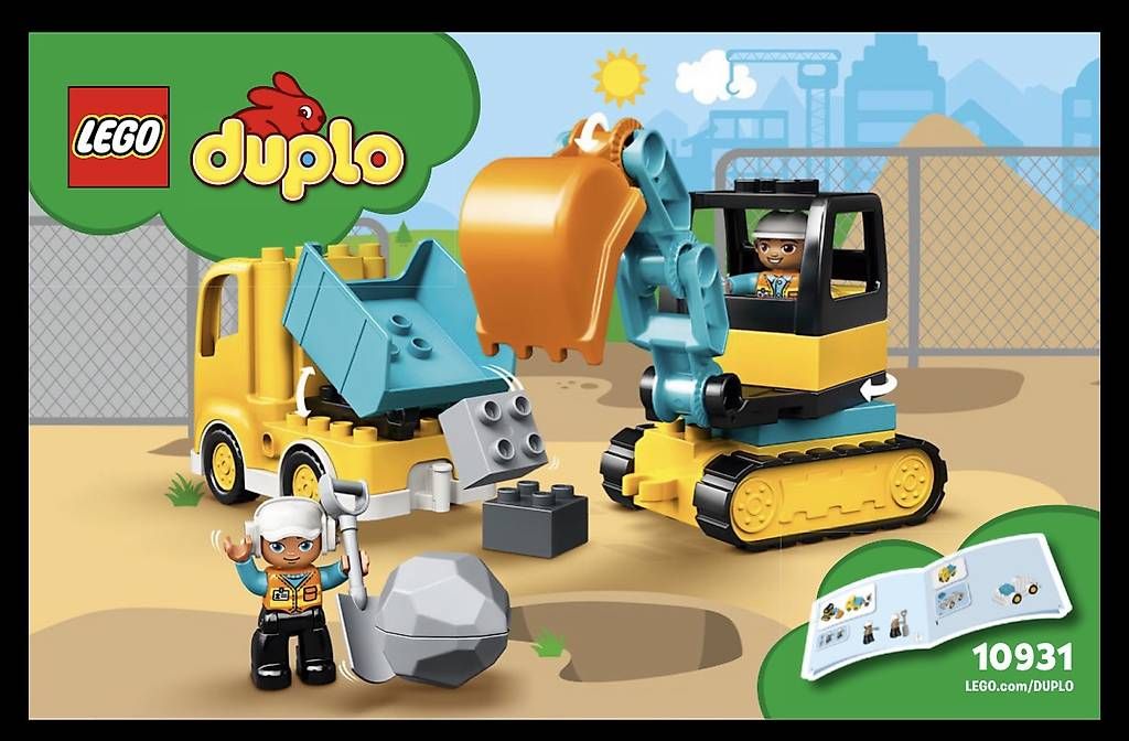 Spielzeuge: LEGO DUPLO - Bagger und Laster – Gebraucht aus Luterbach von D_Borer88 1