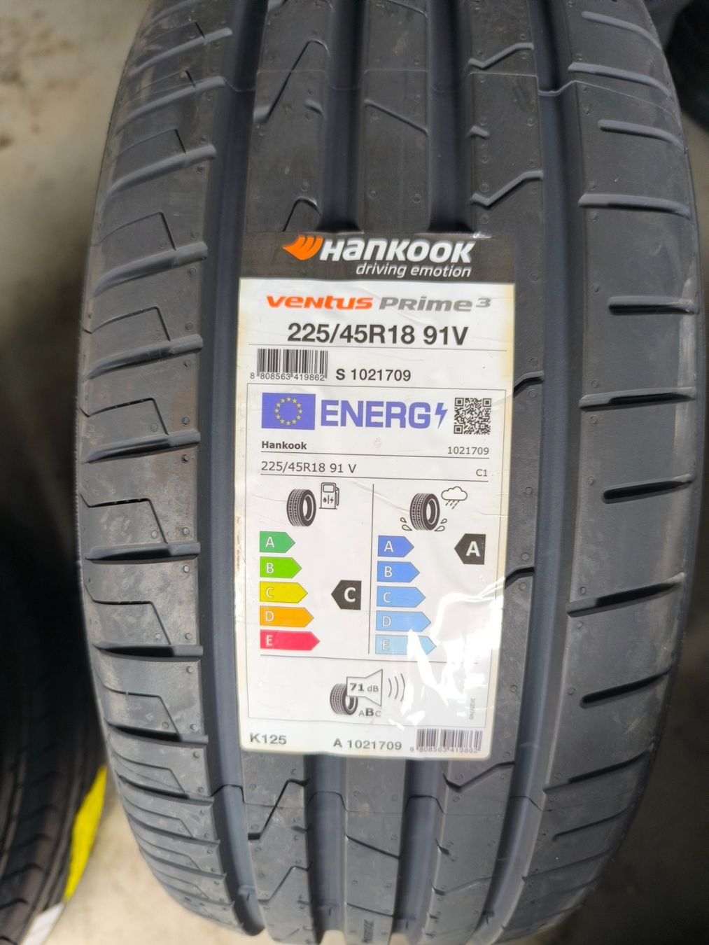 Hankook Pneumatici & Ruote complete: 225/45R18 Hankook Ventus Prime 3 – Nuovo (secondo la descrizione) da Jona venduto da Nabobtuning 1