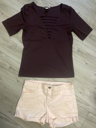 H&M Sommer Set: Shorts & Top, Gr.34/36 H&M, Top Zustand!