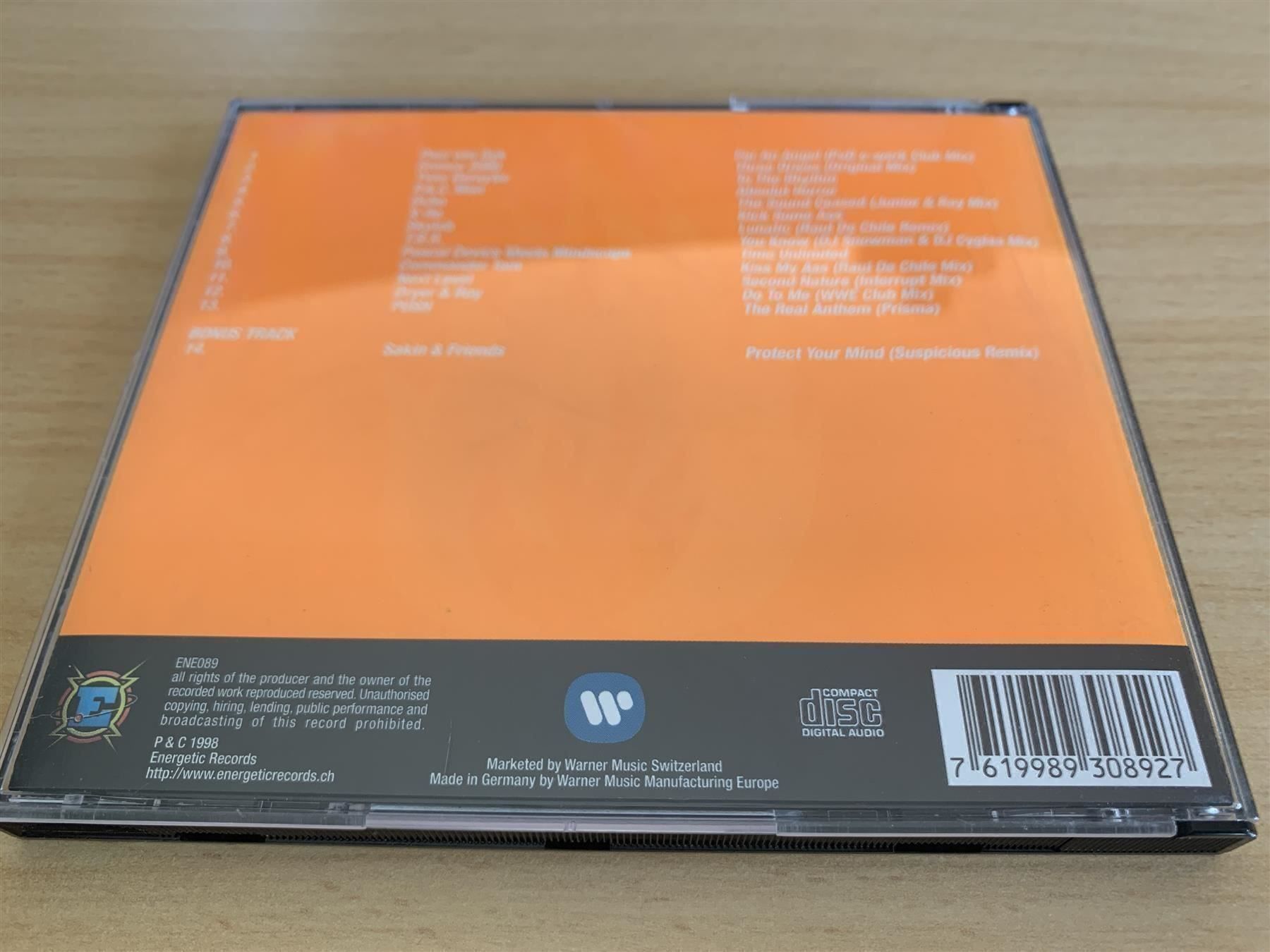 CD: DJ Energy – Ultraflash – Usato da Rikon im Tösstal venduto da Alpenmutz 1