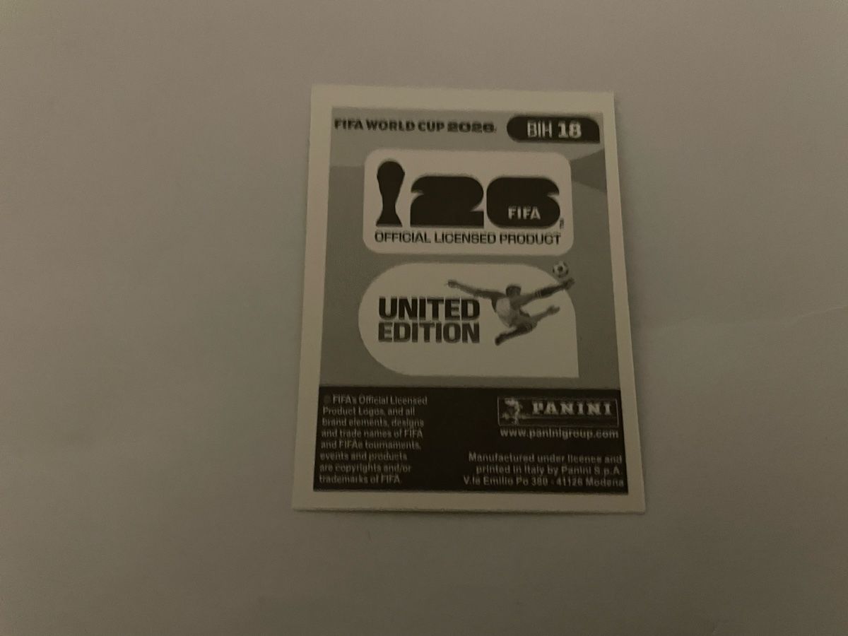 Panini Carte collezionabili: FIFA WM 2026 Edin Dzeko BIH 18 – Nuovo (secondo la descrizione) da Winterthur venduto da Cobraforce 1