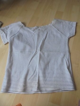 T-Shirt gestreift XL S/W NEU