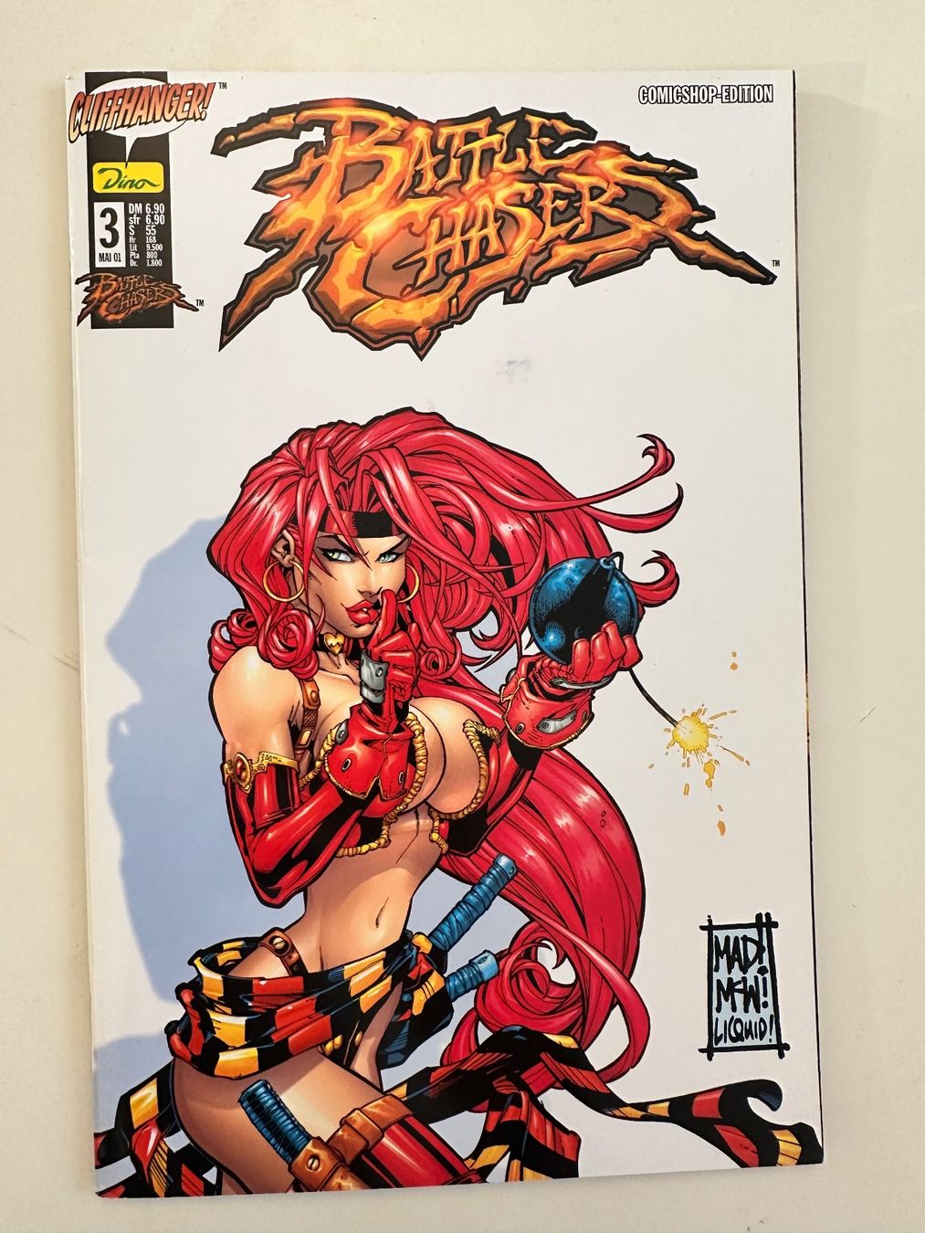 Fumetti: BATTLE CHASER BAND 3 - DINO - COMICSHOP-EDITION – Usato da Münsingen venduto da Ganjam