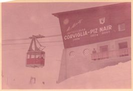 St. Moritz GR Luftseilbahn Corviglia Piz Nair Bergstation