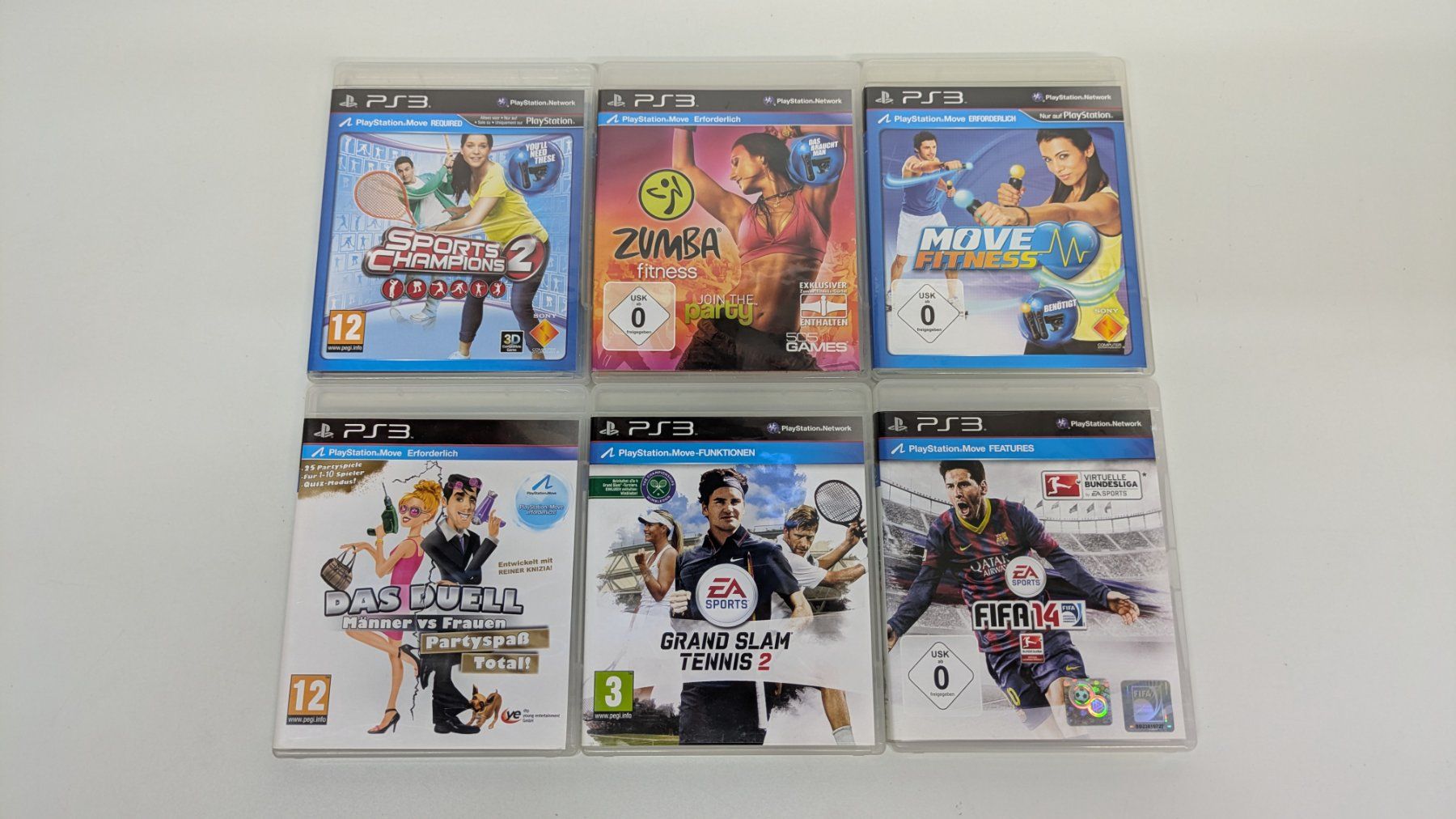 Giochi: 6 PlayStation 3 Move Spiele – Usato da Menziken venduto da mame18
