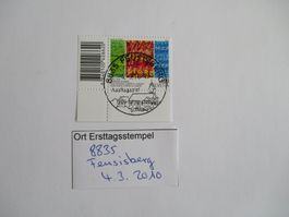 Voll Ort Ersttagsstempel 8835 Feusisberg