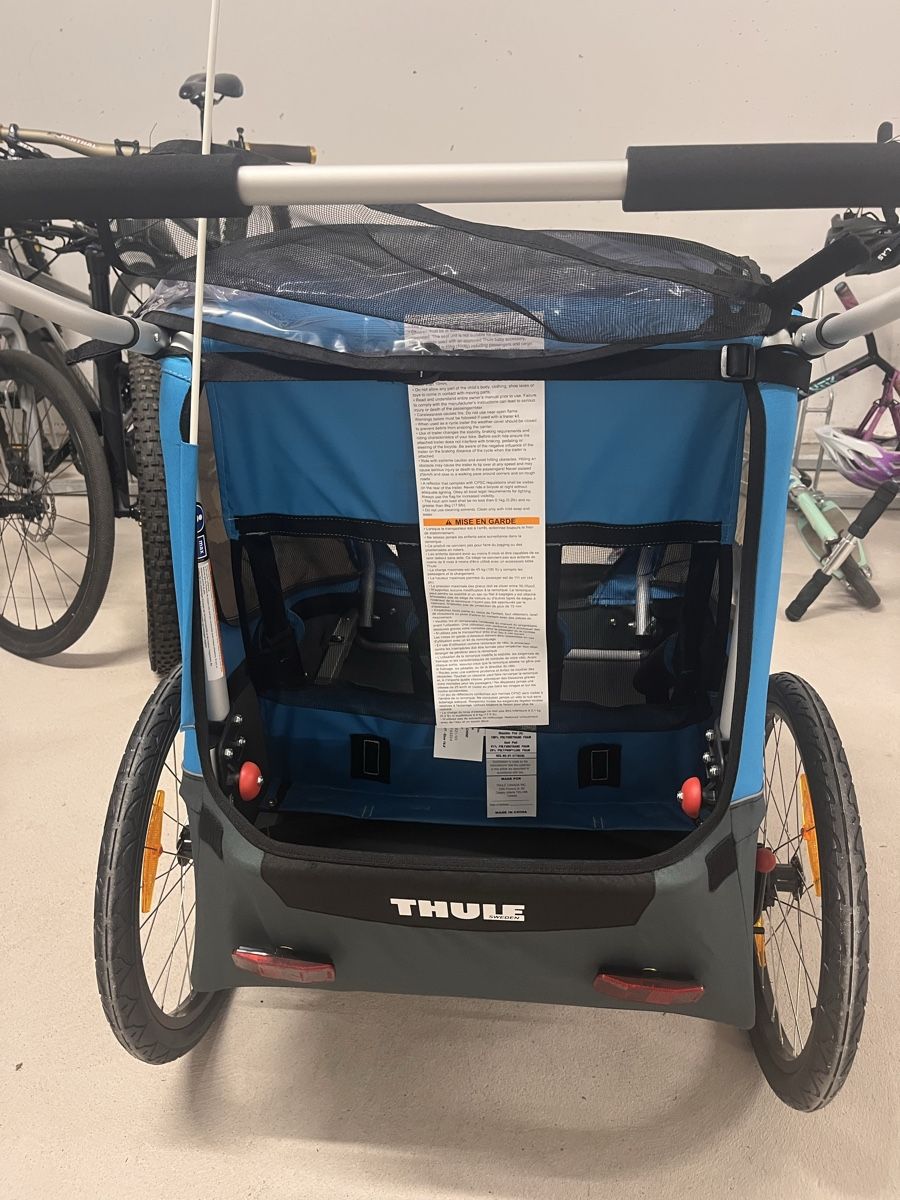 Thule Anhänger: Thule Child Trailer 2 Seats Neu – Neu (gemäss Beschreibung) aus Uetikon am See von mar_jxp5 2