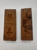 2 Tirggel, Holzmodel, Springerle