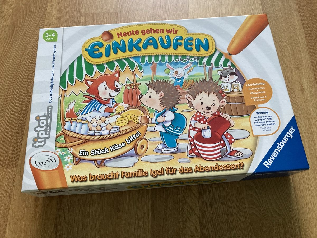 Ravensburger Spiele: Tiptoi Heute gehen wir einkaufen Spiel – Neu (gemäss Beschreibung) aus Emmenbrücke von JJ_89