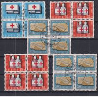 K95) Pro Patria 1961, 4.Block, Vollstempel , sehe Scan