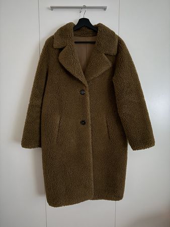 Winter Teddy Coat - Reversible  - Size 36